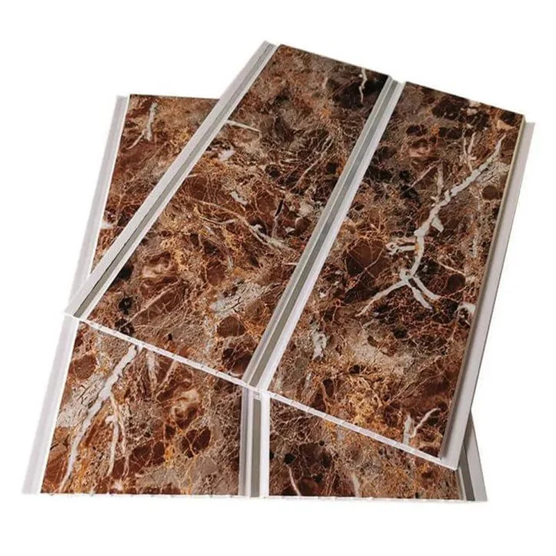 Pourquoi devriez-vous choisir un panneau de plafond en PVC estampé à chaud en plastique marbré pour les intérieurs modernes