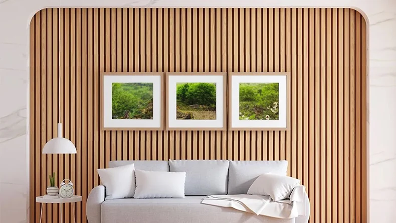 Eco-Friendly Fluted Outdoor WPC Wall Panel