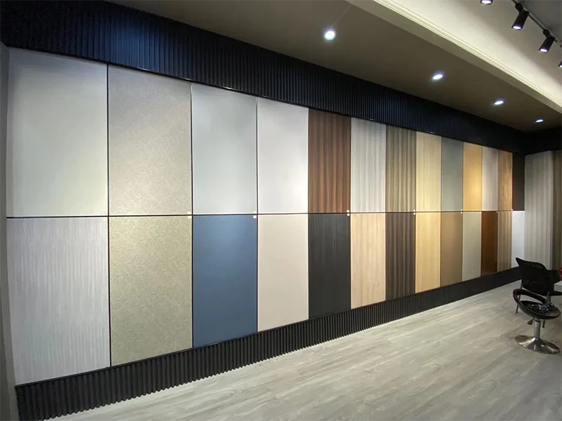 Waterproof Bamboo Fiber PVC Wall Panels